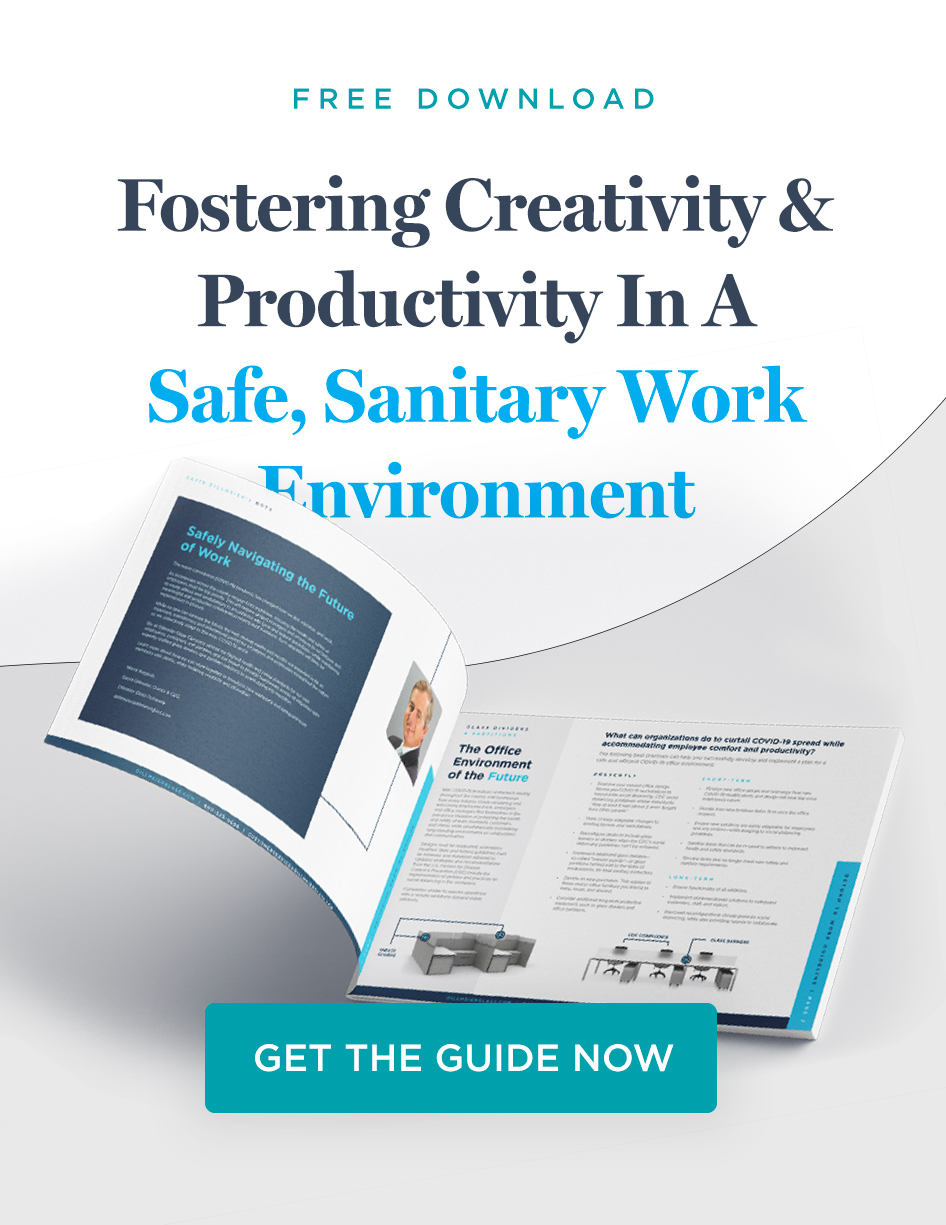 在一个安全，卫生的工作环境中培养创造力和生产力PDF模型CTA